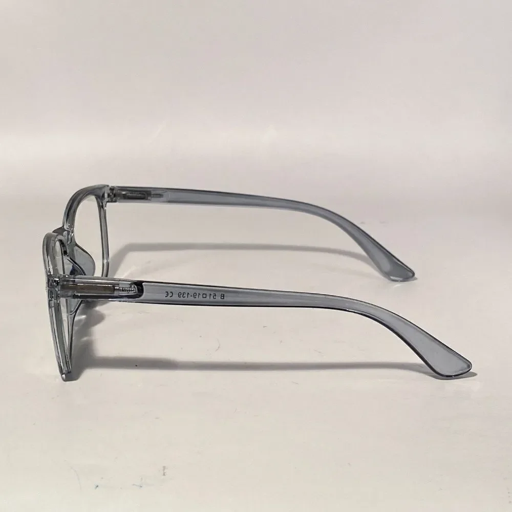 1508 Colette 1.5 Grey Reading Glasses Soft Butterfly Readers NWT